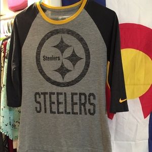 Nike steelers 3/4 sleeve